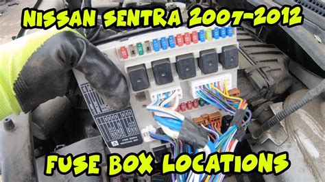 2007 nissan sentra junction box|2007 2008 Nissan Sentra 2.0L Cabin Fuse Relay Box Junction .